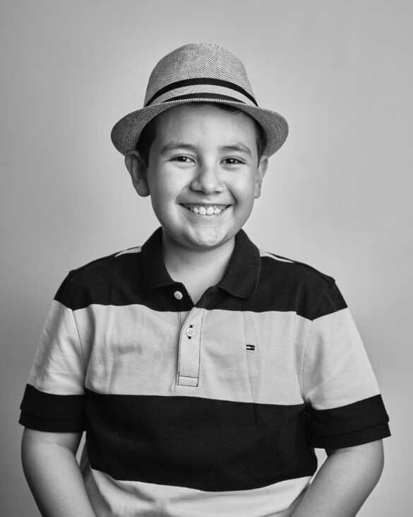 Fotografía Niño de 10 años con sombrero